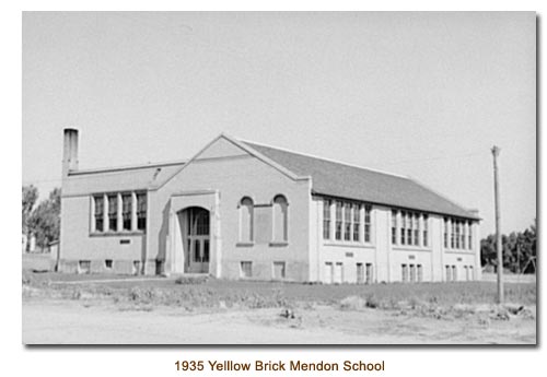 Mendon Yellow Brick School of 1935