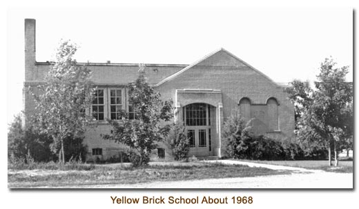 Mendon Yellow Brick School 1968