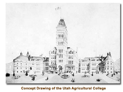 Concept of Utah Agricultural College