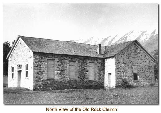 North View of the Old Rock Church