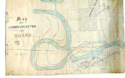 Map of Omaha Area