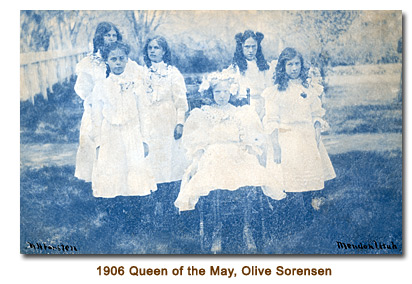 1906 Queen of the May, Olive Sorensen
