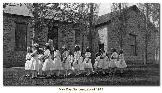 May Day Dancers, about 1913