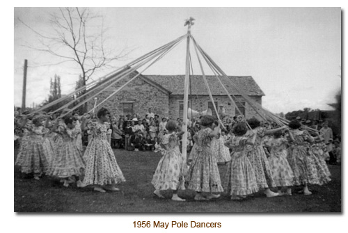 1956 Mendon May Day Dancers