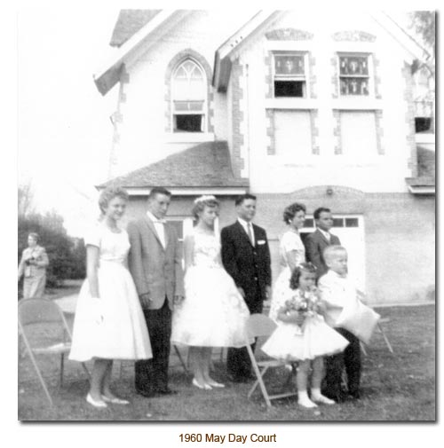 1960 Mendon May Day Court