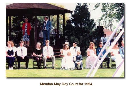 Mendon May Day Court for 1994.