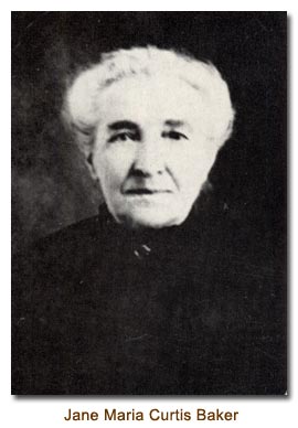 Jane Maria Curtis Baker