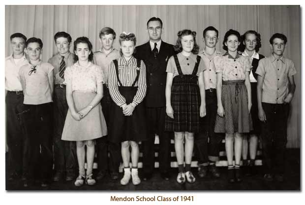 Mendon School Class of 1941