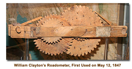 William Clayton's Roadometer