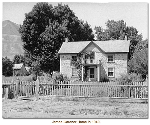James Gardner Home in 1940