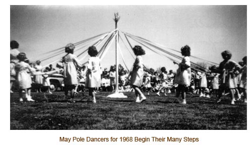 1968 May Pole Dancers