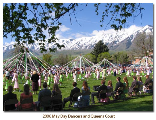 2006 May Day Dancers & Queens Court