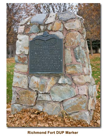 Richmond Fort DUP Marker